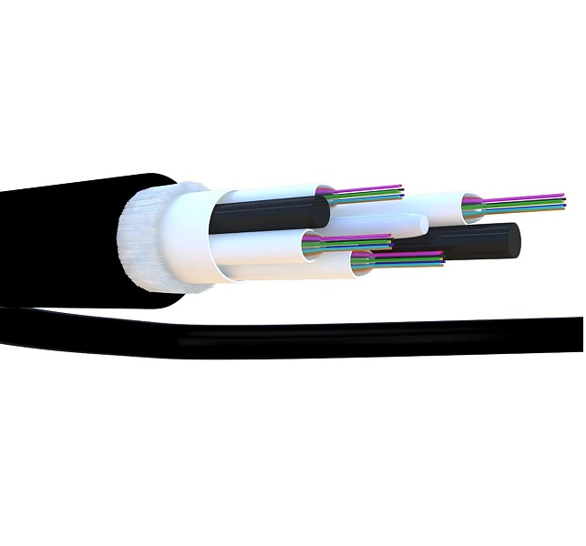 Волоконно-оптический кабель самонесущий, легкий СЛ-ОКДМ-6/1-8Е2-7,0